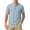 Light Blue, variant on LIaqionyy Mens Cotton Linen Shirts Short Sleeve Casual Fashion T Shirt Lightweight Summer Basic Tee Tops M-5XL