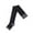 Dark Gray, variant on Lmnyox Women's Open Toe Socks Cute Knee High Support Stocking Toeless Support Sock Athletic Compression Socks
