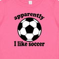 thumbnail image 4 of Inktastic Apparently I Like Soccer Boys or Girls Baby T-Shirt, 4 of 5