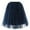 A-Navy359, variant on Women Mesh Tulle Skirts Knee Length Pleated Tutu Elastic High Waist Dancing Skirts Summer A Line Yarn Skirts