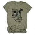 thumbnail image 1 of YourTops Parce Que l'Adulte Est Difficile Sans Jésus, T-Shirt Graphique pour Femmes (US m, 2-Vert), 1 of 2