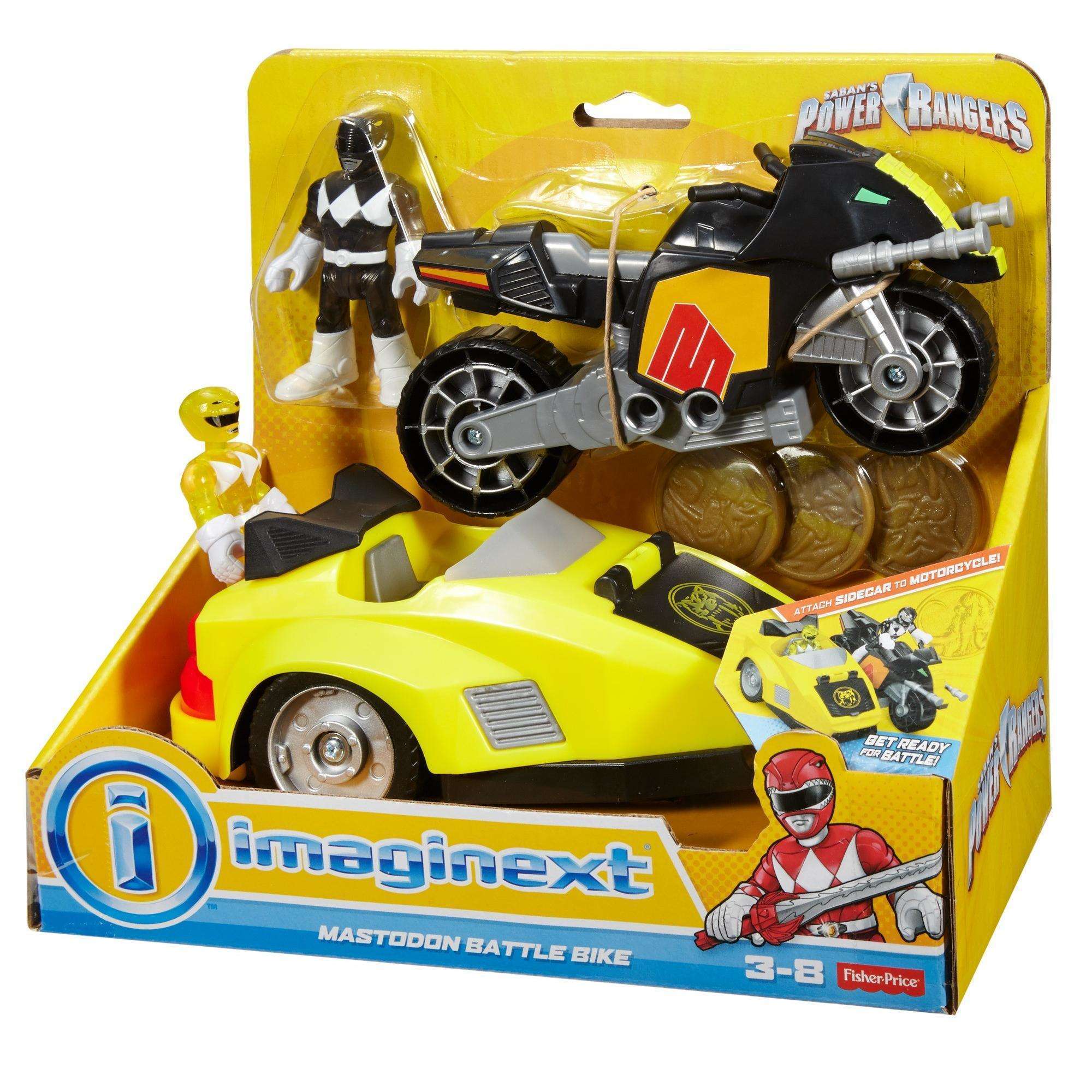 imaginext power rangers playset