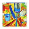 thumbnail image 1 of Silverware Splendor Pop - Canvas, 1 of 10