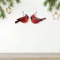 thumbnail image 2 of Wooden Glossy Cardinal Hanger (Asstd) - Set of 2, 2 of 3