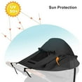 thumbnail image 4 of Infant  Sun Shade, Protection Infant Carriage Cover Baby   Blocking Carriage Cover Accessory, 4 of 8