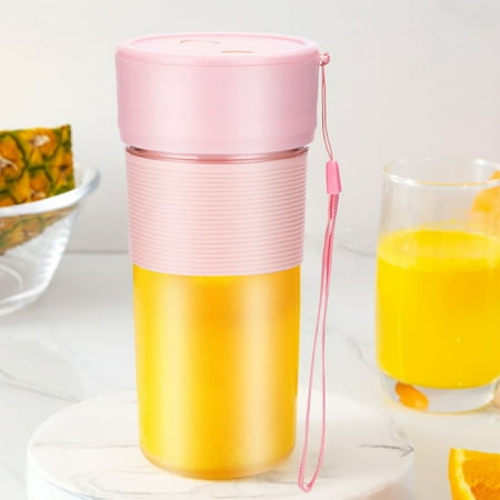 

Finelylove Portable Juicer Cup Mini Juicer Cup For Smoothies Juices And Shakes Portable Juicer Cup With Powerful Motor Suitable For Home Travel Office Outdoor