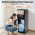 thumbnail image 2 of Bottom Loading Water Cooler Dispenser Hot & Cold Standing Water Dispenser with Over-Temperature&Overload&Anti-Dry Burn Protection for Home,Office Use, 2 of 14