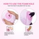 thumbnail image 3 of Pañales para perros, pañales desechables para perros para niñas, cachorros, gatos, pañales rosas, 12 36 piezas para mascotas con orificio de cola ajustable lindo, 3 of 5