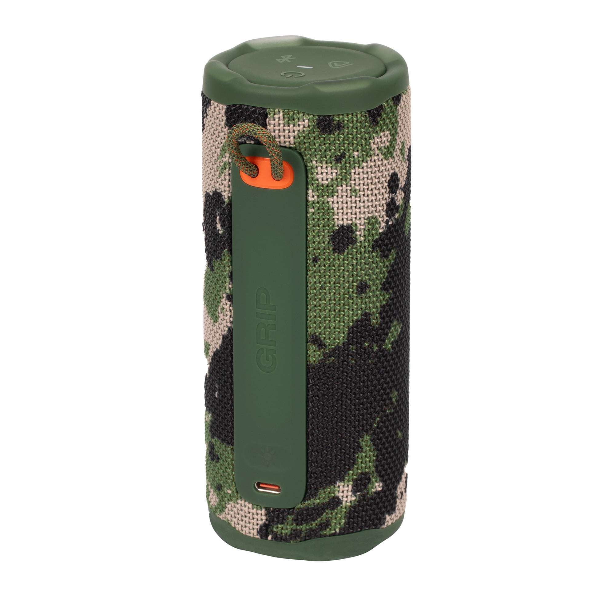 JBL Grip Portable Bluetooth Speaker Squad (JBLGRIPSQ) – IP68 Waterproof & Dustproof | Bluetooth 5.4 | AI Sound Boost | 14-Hour Battery | Includes Carrying Case & Cleaning Cloth