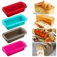 thumbnail image 2 of 1pc, Loaf Pan (10.63''x5.51''), Silicone Baking Bread Pan, Non-Stick Bakeware, Oven Accessories, Baking Tools, Kitchen Gadgets, Kitchen Accessories, Home Kitchen Items, 2 of 5