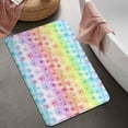 thumbnail image 2 of Pioneer Flower Floral Print Pattern Bathroom Rugs Mat, Non Slip Microfiber Bathroom Rug with Rubber Backing, Soft Mats for Bathroom Floor Tub Shower, 20"x32", 2 of 5