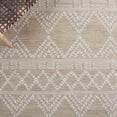 thumbnail image 6 of SAFAVIEH Kilim Emory Tribal Polyester Area Rug, Beige/Ivory, 6' x 6' Square, 6 of 8