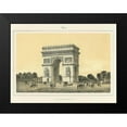 thumbnail image 2 of Rogers, Adam 24x19 Black Modern Framed Museum Art Print Titled - Arc de Triomphe, 2 of 5