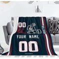 thumbnail image 2 of Houston Throw Blanket Custom Any Name and Number for Men Women Youth Gifts, 2 of 6