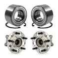 thumbnail image 1 of Kugel Front Rear Wheel Bearing and Hub Assembly Kit for Car Hyundai Elantra - Left Right Side (Driver Passenger) K70-101646, 1 of 8