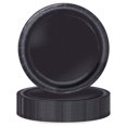 thumbnail image 1 of Unique Industries Black Solid Round 9" Dinner Plates, 55ct, 1 of 3