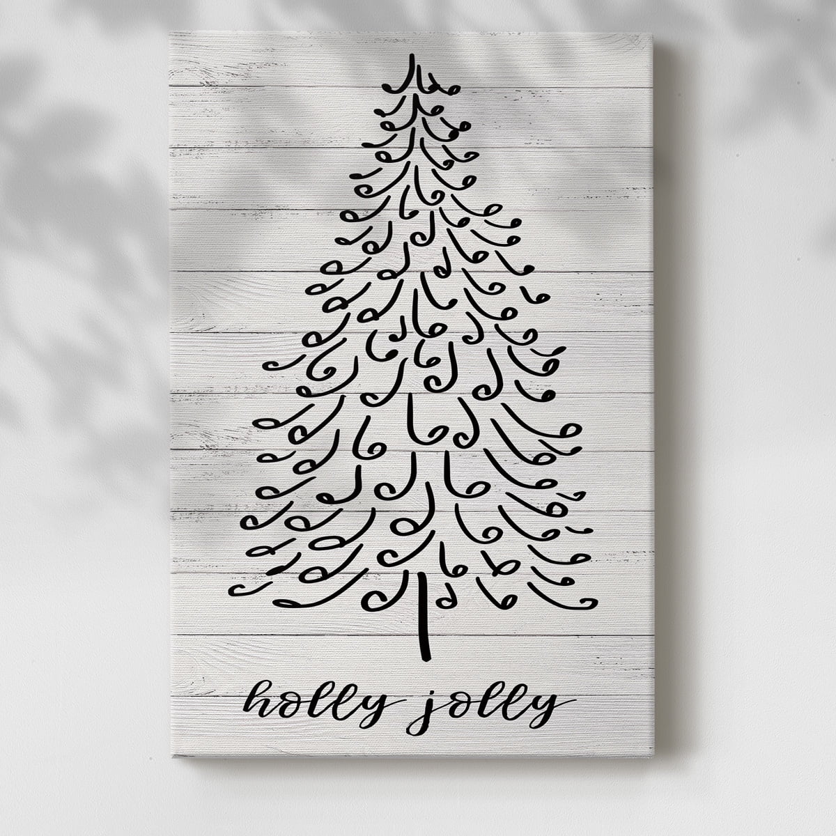 Holly Jolly- Gallery Wrapped Canvas