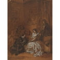 thumbnail image 3 of Robert Smirke 19x24 Black Modern Framed Museum Art Print Titled - One from Illustrations to Shakespeare, 3 of 5