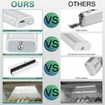 thumbnail image 3 of Wireless Motion Sensor Cabinet Lights 10-LED Closet Lights LED Under Cabinet Lighting for Wardrobe/Drawer/Stairs/Cupboard,Stick On Anywhere,4 Pack, 3 of 8