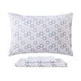 thumbnail image 6 of Campus Comforts by New Sega Home 2-Pack Microfiber Sheet Set, One Print, One Solid, Waterfall, Pink, Twin-XL, 6 of 8