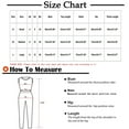 thumbnail image 3 of Frostluinai 2 Piece Sweatsuits for Women Solid Yoga Sport Sets Spaghetti Strap Crop Tank Tops High Waist Stretch Leggings Casual Workout Sets, 3 of 6