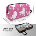thumbnail image 5 of Honeii Cute Poodle Dog Print Multi-Purpose Storage Bag,Hanging Dopp Kit,Small Toiletry Bag for Traveling for Toiletries, Makeup, and Small Essentials, 5 of 7