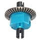 thumbnail image 4 of Juego de engranajes diferenciales profesionales de metal de 38 dientes para coches RC HSP 94122, 94123, 94111 y 94188 a escala 1/10, color azul., 4 of 14