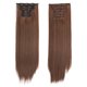 thumbnail image 1 of Peluca de pelo largo y liso de 16 tarjetas, conjunto de 6 piezas de extensión de cabello, extensión de cabello liso, conjunto de seis piezas de extensión de cabello, 1 of 5