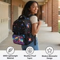 thumbnail image 5 of Aplkyhs Cool Dinosaur Backpack for Students Age 6-18 Cool School Bookbag Water Resistant Durable Lightweight Backpack for School Travel, 5 of 7