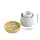 thumbnail image 3 of Bandeja de silicona para cubitos de hielo con tapa, tipo prensa, fácil de liberar, flexible, de grado alimenticio, para refrigerador, whisky, agua, café, bar, fiesta, cubo de hielo portátil., 3 of 5