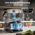 thumbnail image 7 of Havato  Nugget Ice Maker, Portable Countertop  Ice Machine  Chewable Crushed Ice | 35Lbs/24H, Self-Cleaning, Quiet & Compact ,Black, 7 of 7