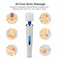 thumbnail image 2 of Multi-Speed Handheld Massager Magic Wand Vibrating Massage Hitachi Motor Speed Adult Full Body Foot Massager Plug EU US AU, 2 of 5