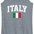 thumbnail image 3 of Instant Message - Italy Flag - Women's Racerback Tank Top, 3 of 6