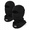 Black-2pack-One Size, variant on Black One Size FR Arc Rated Balaclava Face Mask for Industrial Work