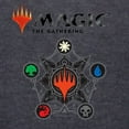 thumbnail image 3 of CafePress - Magic Mana Symbols Long Sleeve T Shirt - Mens Hooded Shirt, 3 of 3