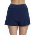 thumbnail image 2 of Women's Beach House H58028 Paloma Beach April Stretch Woven Beach Swim Short (Admiral 10), 2 of 2