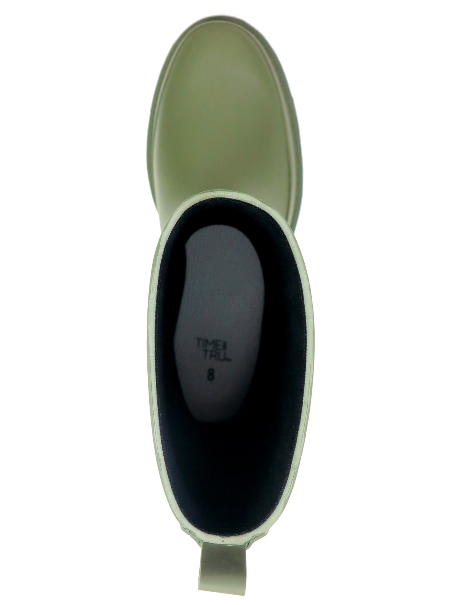 Time and Tru Women's Short Buckle Rain Boots