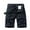 Black, variant on IROINNID Men's Casual Workout Shorts Breathable Outdoor Bermuda Shorts With Multi-Pocket
