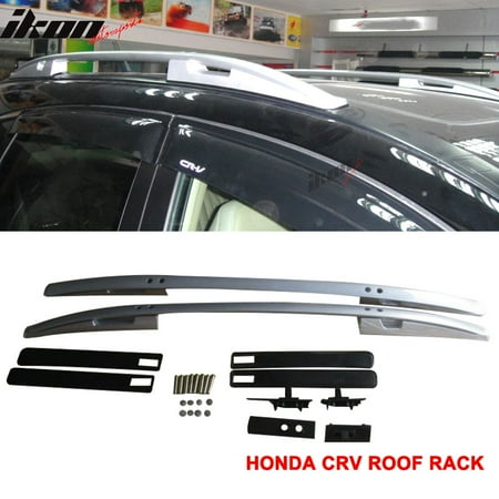 For 07-11 Honda CRV CR-V OE Factory Style Side Rail Bar Roof Rack Silver - Walmart.com