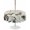 beige, variant on Outdoor Tablecloth with Umbrella Hole for Patio/Picnic/Party/Camping, Spring Floral Waterproof Table Cloth Round Cover Washable, White Magnolia Flowers Barn Door Farmhouse Beige (Dia 54")