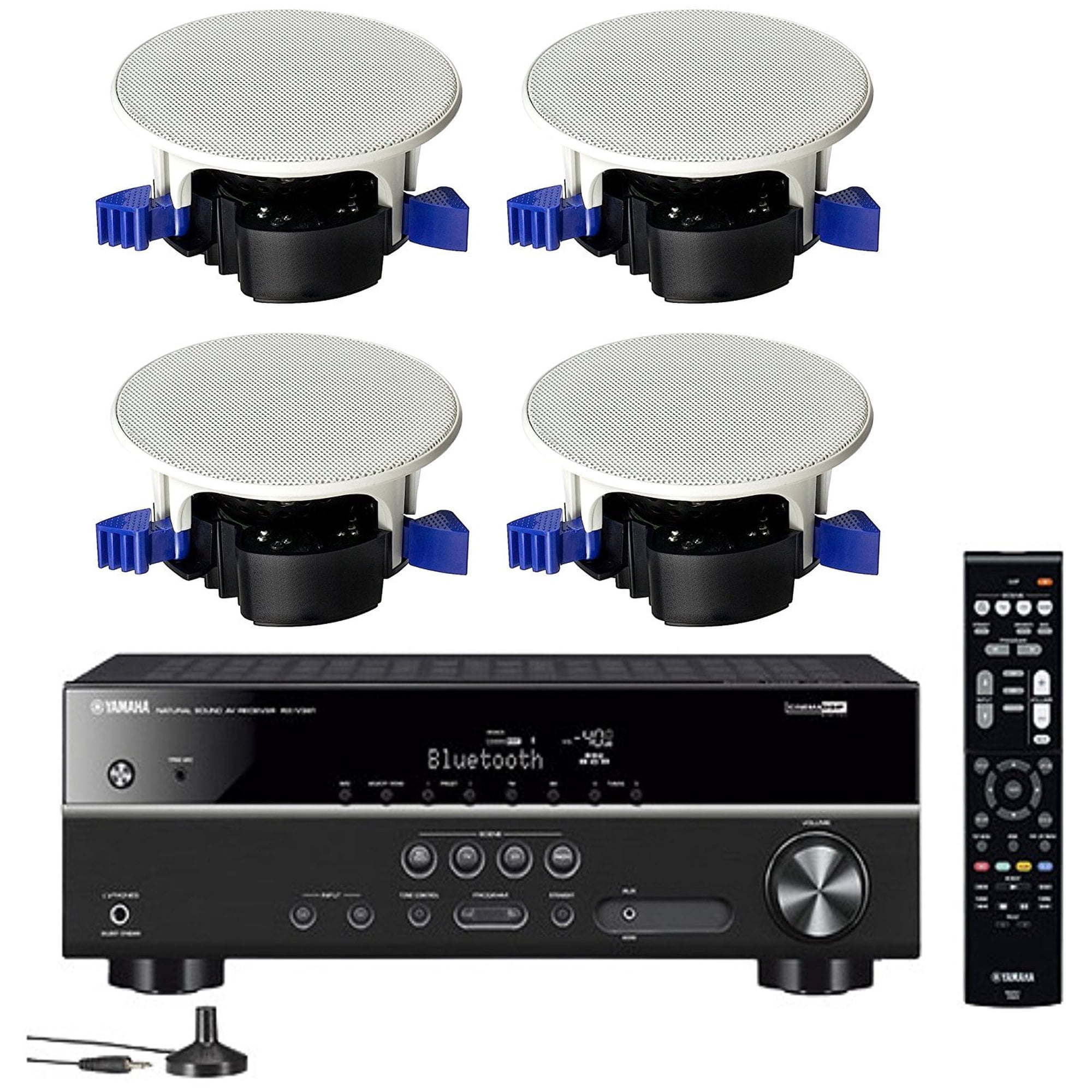 Yamaha Wireless Bluetooth 5.1 Home Theater Systems, Black