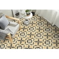 thumbnail image 2 of DEWOO 10PCS 12" x 12" Peel and Stick Floor Tiles, Vintage Floral Removable Self Adhesive Vinyl Flooring Stickers, Renter Friendly DIY Tile for Kitchen Entryway Bathroom Living Room, 2 of 5