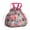 Pioneer Flower Floral-2, variant on Pioneer Flower Floral Print Pattern Drawstring Lunch Bag Women - Drawstring Lunch Bag Insulated for Work Office - Stain-Resistant Large Lunchbags for Women with Multi-Pockets
