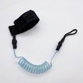 thumbnail image 4 of Paddle Safety Rod Elastic Leash Boats Elastic Coiled Paddle Raft Stretch Rope Blue, 4 of 9