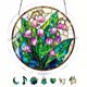 thumbnail image 1 of Acrylic Puzzles Suncatcher Window Hanging, Sun Catcher Acrylic Puzzles Garden Decoration for Women Men Mom Birthday Gift Home Decor, 1 of 6