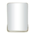 thumbnail image 5 of CosmoLiving by Cosmopolitan 16" x 22" Gold Small Curved Rectangular 1 Shelf Wall Mirror, 5 of 12