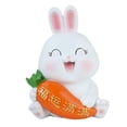 thumbnail image 5 of Decorative Rabbit Piggy Bank Ornament Cute Large Capacity Accessories Sculpture, 5 of 8