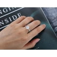 thumbnail image 6 of Eclet Jewels 14K White Gold Plated Rings for Gifts - 2 Ct Cut Oval Cut Lab Created Diamond Rings - Wedding Prong Setting Ring for Women's - Causal Daily Wear Rings - Party Wear Diamond Ring, 6 of 9