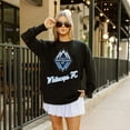 thumbnail image 5 of Women's Gameday Couture  Black Vancouver Whitecaps FC Oversized Long Sleeve T-Shirt, 5 of 5