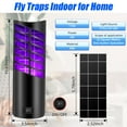 thumbnail image 5 of Flying Insect Trap Plug in Indoor Bug Zapper with 21 Purple Light Beads for Mosquito Moth Fruit Fly Gnat, Professional Home Flying Insect Killer Catcher, Safe for Kids & Pets (2 Devices+20 Refills), 5 of 15